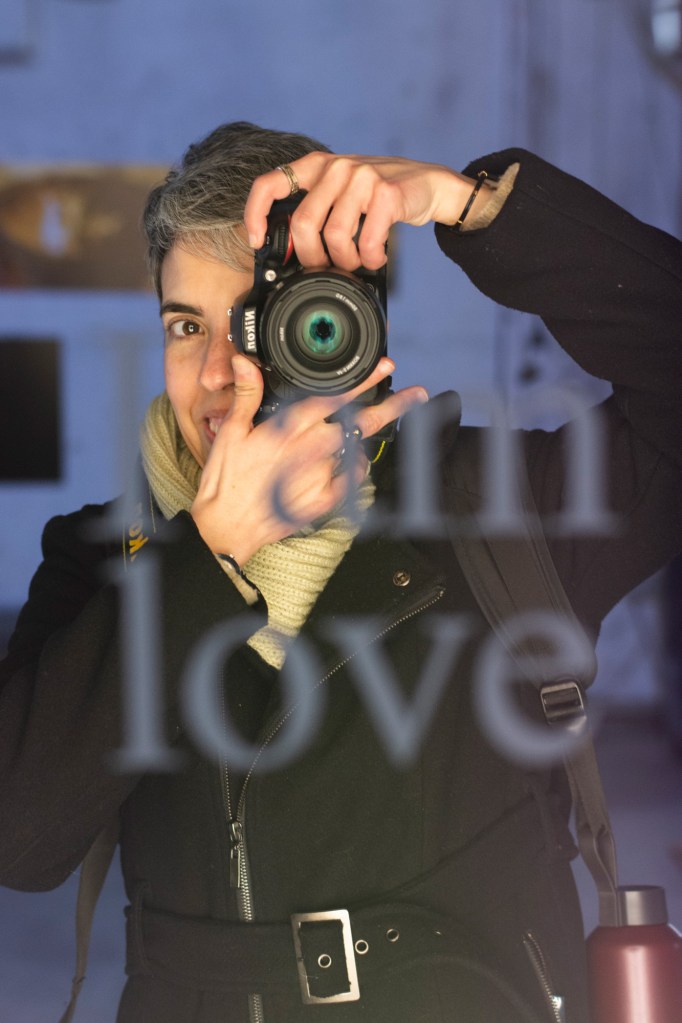 Autorretrato en "I am love", obra de Andreína Fuentes Angarita